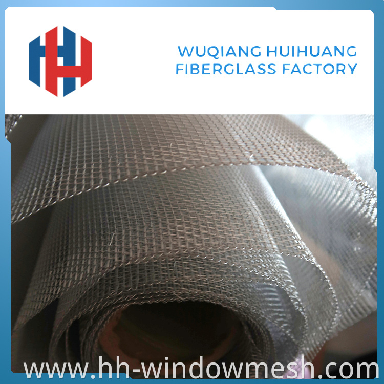 factory producing anti insect mosquito net aluminum wire mesh fly window screen